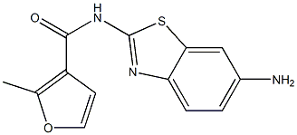 N-(6-amino-1,3-benzothiazol-2-yl)-2-methyl-3-furamide