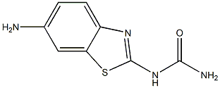 N-(6-amino-1,3-benzothiazol-2-yl)urea Structure