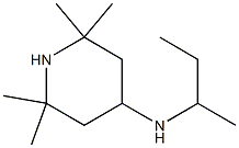 N-(butan-2-yl)-2,2,6,6-tetramethylpiperidin-4-amine Struktur
