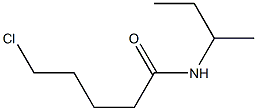 N-(butan-2-yl)-5-chloropentanamide Struktur