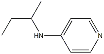 N-(butan-2-yl)pyridin-4-amine 结构式