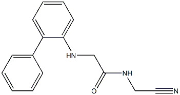  N-(cyanomethyl)-2-[(2-phenylphenyl)amino]acetamide