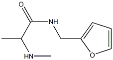  N-(furan-2-ylmethyl)-2-(methylamino)propanamide