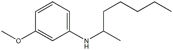 N-(heptan-2-yl)-3-methoxyaniline,,结构式