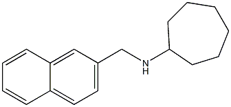 N-(naphthalen-2-ylmethyl)cycloheptanamine Structure