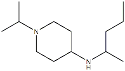 N-(pentan-2-yl)-1-(propan-2-yl)piperidin-4-amine,,结构式