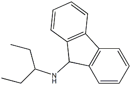 N-(pentan-3-yl)-9H-fluoren-9-amine 结构式