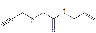  N-(prop-2-en-1-yl)-2-(prop-2-yn-1-ylamino)propanamide