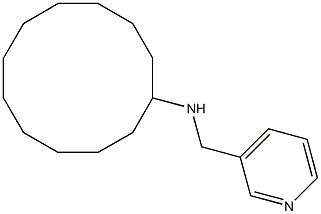  N-(pyridin-3-ylmethyl)cyclododecanamine