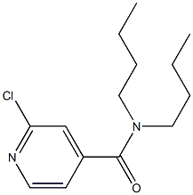 N,N-dibutyl-2-chloropyridine-4-carboxamide Structure