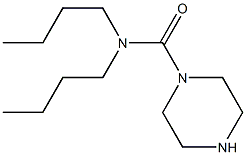 N,N-dibutylpiperazine-1-carboxamide Structure