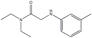 N,N-diethyl-2-[(3-methylphenyl)amino]acetamide