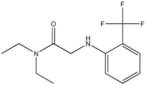 N,N-diethyl-2-{[2-(trifluoromethyl)phenyl]amino}acetamide