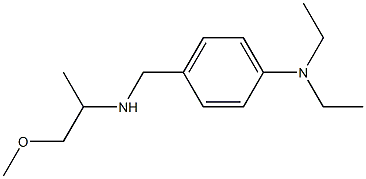 N,N-diethyl-4-{[(1-methoxypropan-2-yl)amino]methyl}aniline