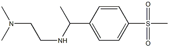  N,N-dimethyl-N'-{1-[4-(methylsulfonyl)phenyl]ethyl}ethane-1,2-diamine