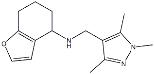 N-[(1,3,5-trimethyl-1H-pyrazol-4-yl)methyl]-4,5,6,7-tetrahydro-1-benzofuran-4-amine