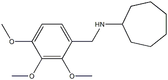 N-[(2,3,4-trimethoxyphenyl)methyl]cycloheptanamine