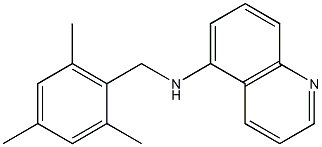  N-[(2,4,6-trimethylphenyl)methyl]quinolin-5-amine