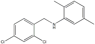 N-[(2,4-dichlorophenyl)methyl]-2,5-dimethylaniline Struktur