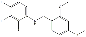 N-[(2,4-dimethoxyphenyl)methyl]-2,3,4-trifluoroaniline