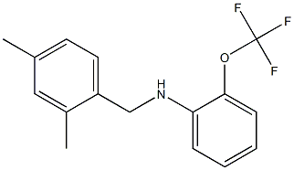 N-[(2,4-dimethylphenyl)methyl]-2-(trifluoromethoxy)aniline