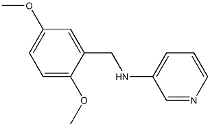 N-[(2,5-dimethoxyphenyl)methyl]pyridin-3-amine Structure