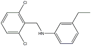 N-[(2,6-dichlorophenyl)methyl]-3-ethylaniline Structure