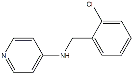 N-[(2-chlorophenyl)methyl]pyridin-4-amine Structure