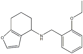 N-[(2-ethoxyphenyl)methyl]-4,5,6,7-tetrahydro-1-benzofuran-4-amine Struktur