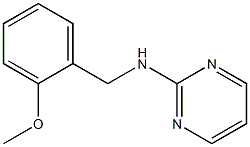 N-[(2-methoxyphenyl)methyl]pyrimidin-2-amine,,结构式