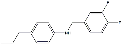 N-[(3,4-difluorophenyl)methyl]-4-propylaniline|