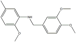 N-[(3,4-dimethoxyphenyl)methyl]-2-methoxy-5-methylaniline