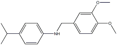 N-[(3,4-dimethoxyphenyl)methyl]-4-(propan-2-yl)aniline