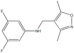 N-[(3,5-dimethyl-1,2-oxazol-4-yl)methyl]-3,5-difluoroaniline