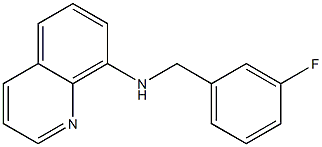  N-[(3-fluorophenyl)methyl]quinolin-8-amine