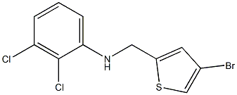 N-[(4-bromothiophen-2-yl)methyl]-2,3-dichloroaniline Structure