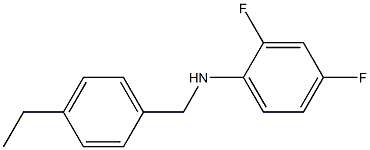 N-[(4-ethylphenyl)methyl]-2,4-difluoroaniline