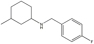 N-[(4-fluorophenyl)methyl]-3-methylcyclohexan-1-amine Structure