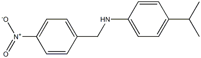 N-[(4-nitrophenyl)methyl]-4-(propan-2-yl)aniline