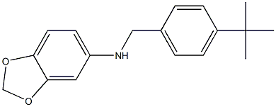 N-[(4-tert-butylphenyl)methyl]-2H-1,3-benzodioxol-5-amine