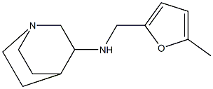 N-[(5-methylfuran-2-yl)methyl]-1-azabicyclo[2.2.2]octan-3-amine Structure