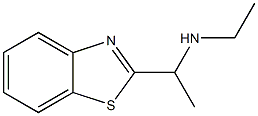 N-[1-(1,3-benzothiazol-2-yl)ethyl]-N-ethylamine Struktur