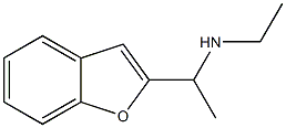 N-[1-(1-benzofuran-2-yl)ethyl]-N-ethylamine Struktur