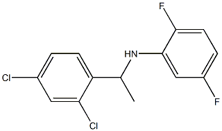 N-[1-(2,4-dichlorophenyl)ethyl]-2,5-difluoroaniline