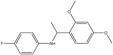 N-[1-(2,4-dimethoxyphenyl)ethyl]-4-fluoroaniline