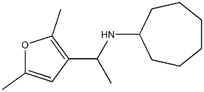 N-[1-(2,5-dimethylfuran-3-yl)ethyl]cycloheptanamine