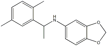 N-[1-(2,5-dimethylphenyl)ethyl]-2H-1,3-benzodioxol-5-amine