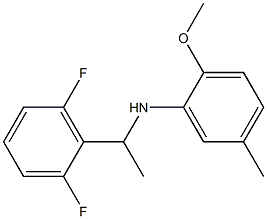 N-[1-(2,6-difluorophenyl)ethyl]-2-methoxy-5-methylaniline