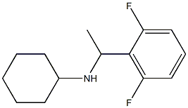 N-[1-(2,6-difluorophenyl)ethyl]cyclohexanamine