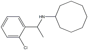  N-[1-(2-chlorophenyl)ethyl]cyclooctanamine